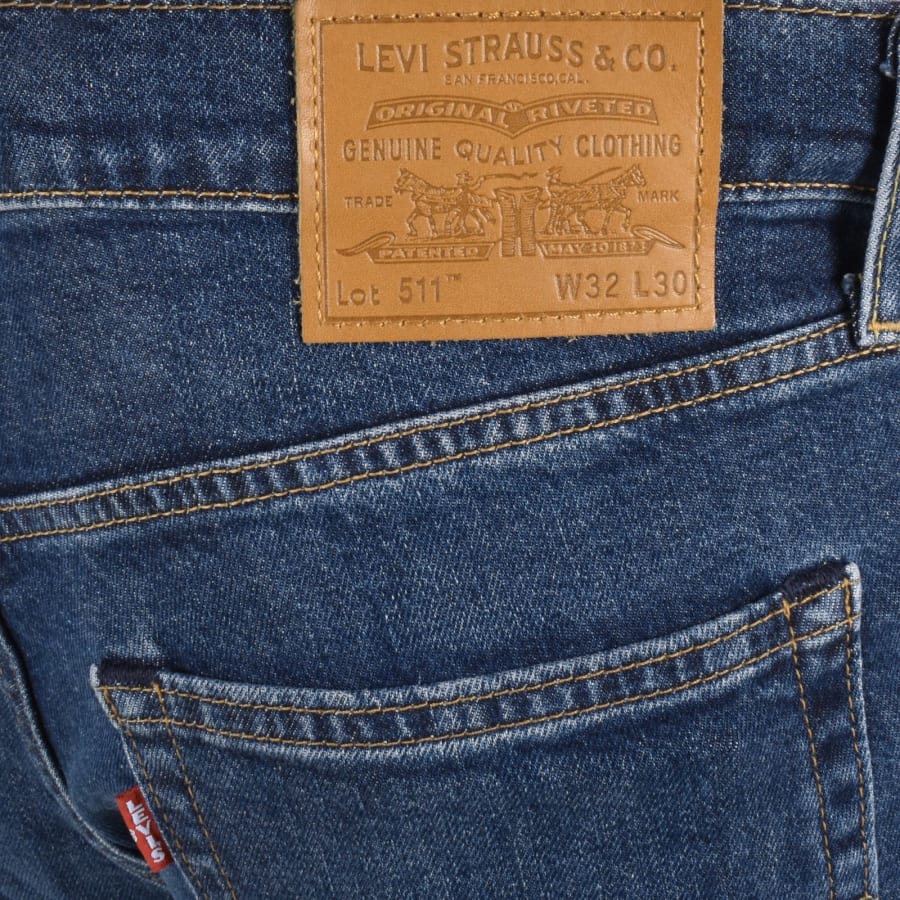 Levis 511 Slim Fit Jeans Mid Wash Blue